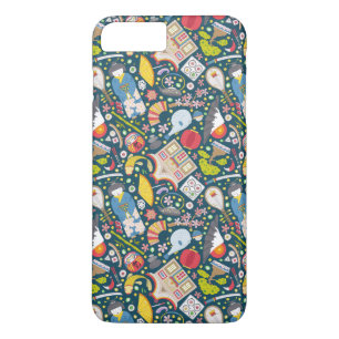 Japanese Seamless Pattern iPhone 8 Plus/7 Plus Case