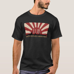 Japanese Seaplane Carrier Nisshin Rising Sun Flag T-Shirt