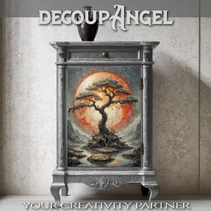 Japanese Serenity Decoupage Tissue Paper