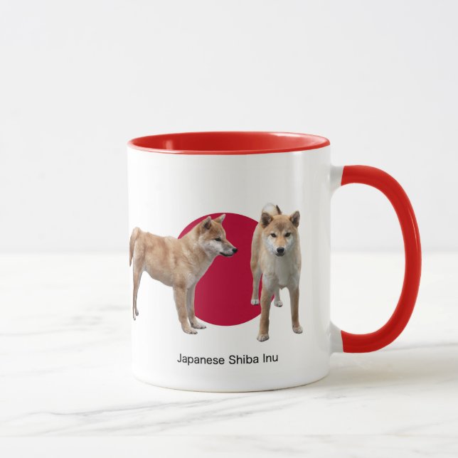 "Japanese Shiba Inu" Mug (Right)