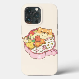 Japanese Shiba Inu Sakura Bento Box Postcard iPhone 13 Pro Case