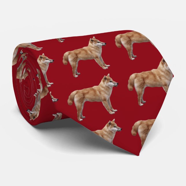 Japanese Shiba Inu Tie (Rolled)