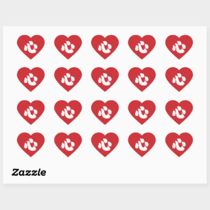 Japanese Shin Kanji Kokoro Heart 心 Heart Sticker