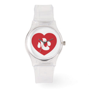 Japanese Shin Kanji Kokoro Heart 心 Watch