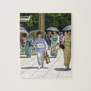 Japanese Shrine Festival Jigsaw Puzzle