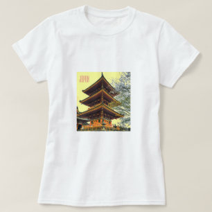 Japanese shrine scenery Japan travel T-Shirt