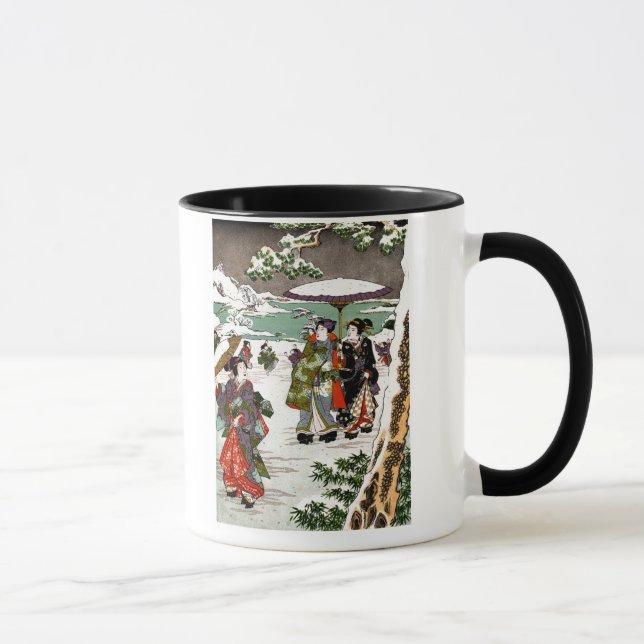 Japanese Snowscape Mug (Right)