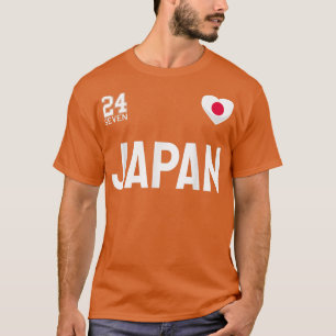Japanese Soccer Team 24 Seven Japan Fan T-Shirt