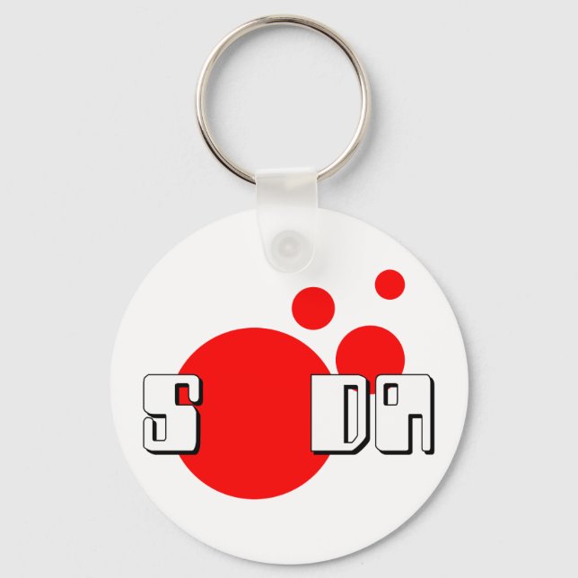 Japanese SODA Key Ring (Front)