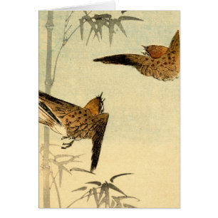 Japanese Sparrows no.1