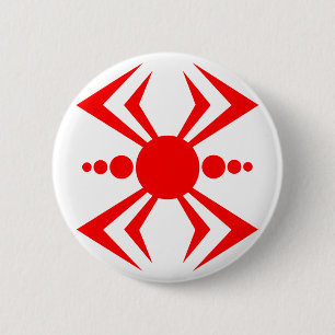Japanese Spider 6 Cm Round Badge