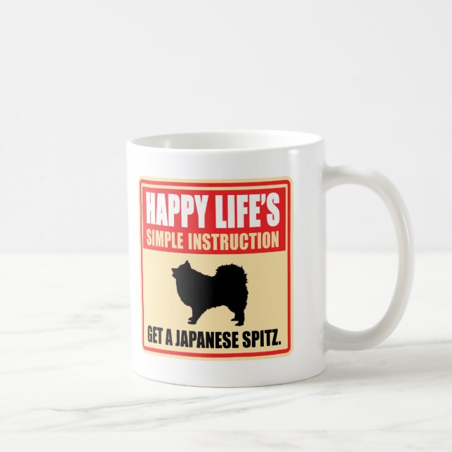 Japanese Spitz Coffee Mug (Right)