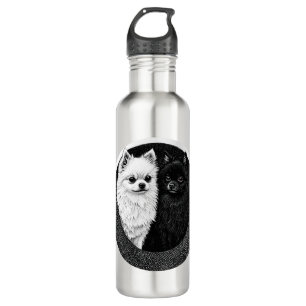 Japanese spitz dogs 710 ml water bottle