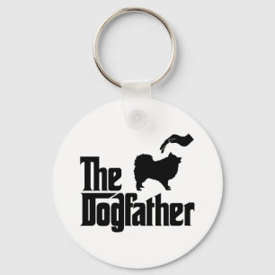 Japanese Spitz Key Ring