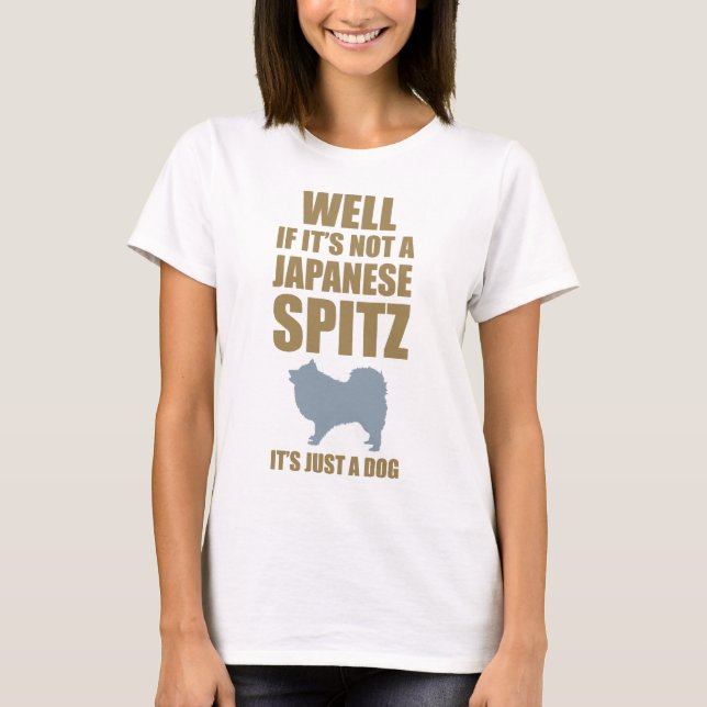 Japanese Spitz T-Shirt (Front)
