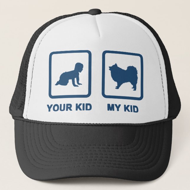 Japanese Spitz Trucker Hat (Front)