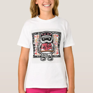 Japanese Street Art Fantasy Mascot Logo – Graffiti T-Shirt