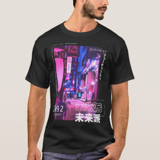 Japanese Street Cyberpunk Tokyo Streetwear Aesthet T-Shirt