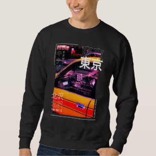 Japanese Streetwear Retro Vibes Aesthetic Tokyo Cy Sweatshirt