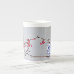Japanese style bone china mug