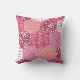 Japanese Style Patchwork Pattern Design Cushion