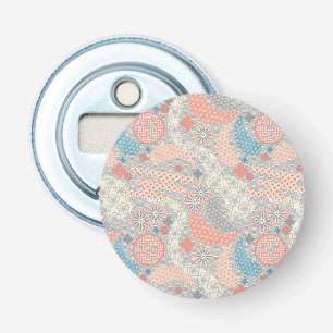 Japanese style pattern. Illustration. Bottle Opener