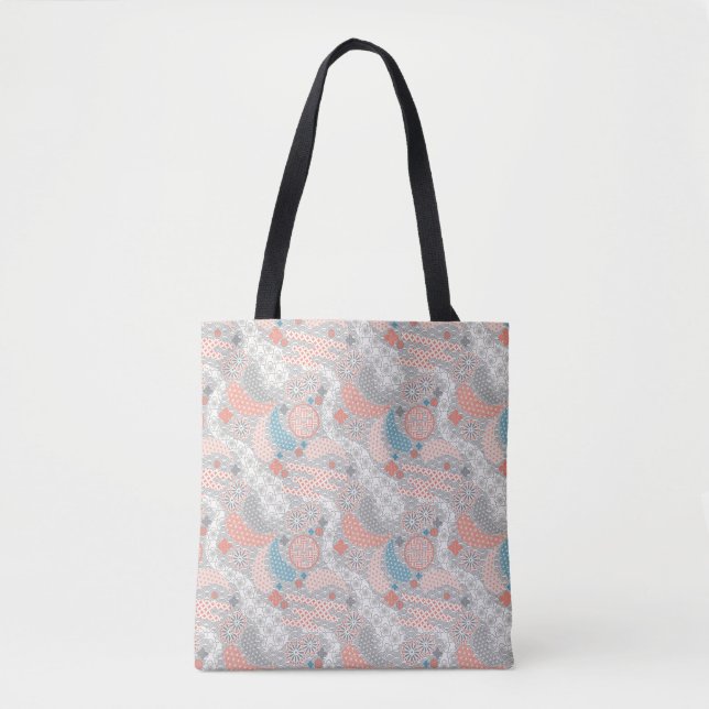 Japanese style pattern. Illustration. Tote Bag (Front)