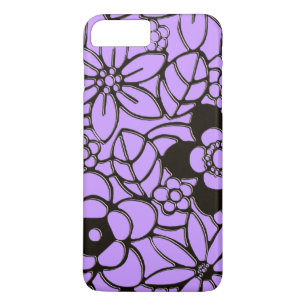 Japanese style rich floral pattern iPhone 8 plus/7 plus case