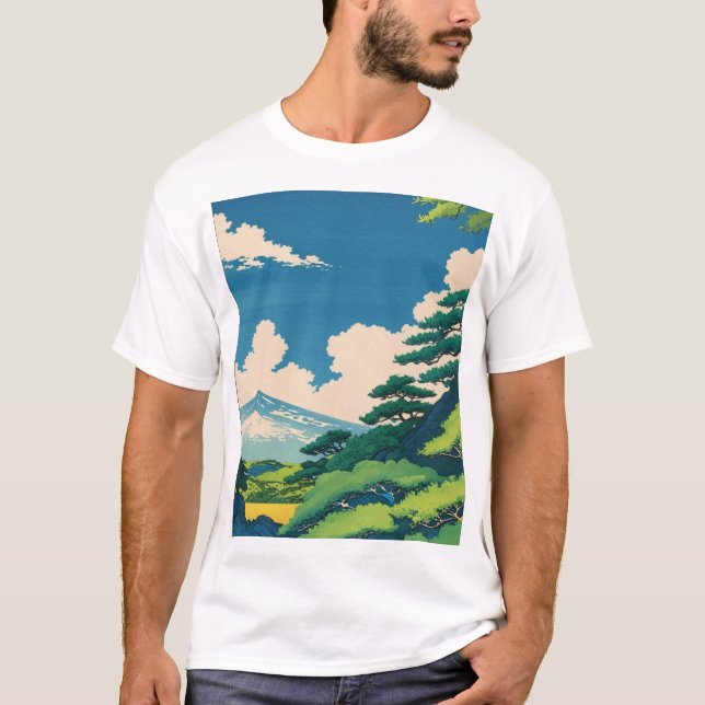 Japanese Summer Season T-Shirt (Front)