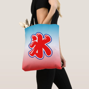 Japanese Summer Shaved Ice Tote Bag