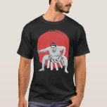 Japanese sumo wrestler in Tokyo tshirt etc Classic<br><div class="desc">Japanese sumo wrestler in Tokyo tshirt etc Classic T-Shirt</div>