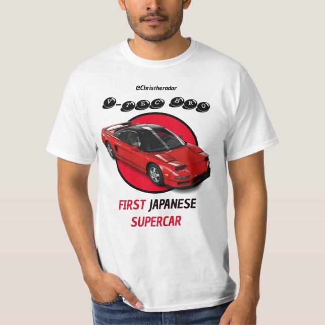 Japanese Supercar NSX T-Shirt (Front)