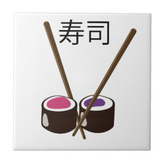 Japanese Sushi Chopsticks Tile