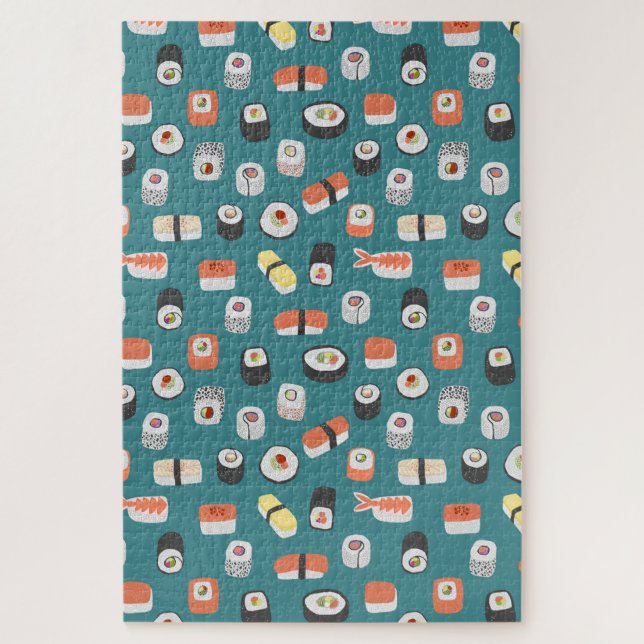 Japanese Sushi Food Art Jigsaw Puzzle (Vertical)