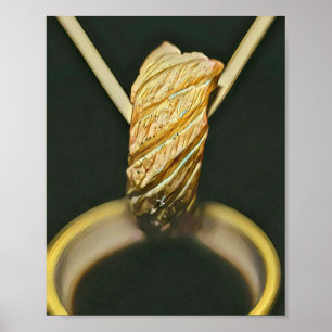 Japanese sushi lover poster