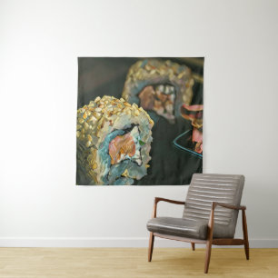 Japanese sushi tapestry