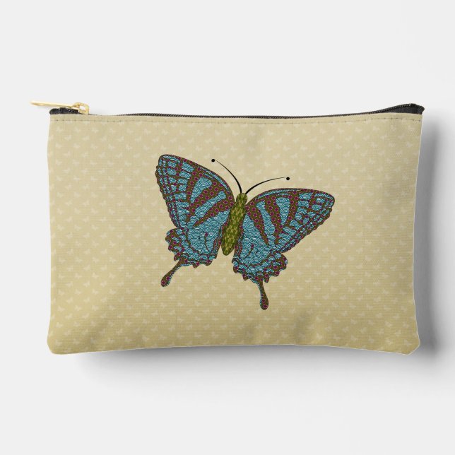 Japanese Swallowtail Accessory Pouch (Front)
