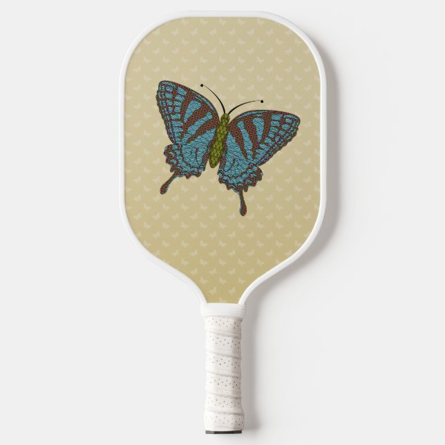 Japanese Swallowtail Pickleball Paddle (Front)