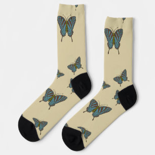 Japanese Swallowtail Socks