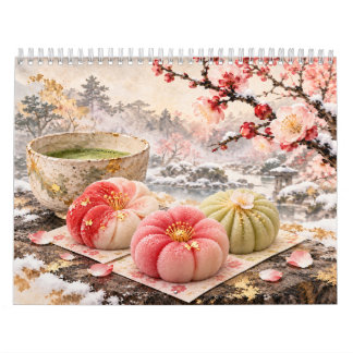 Japanese Sweets of the Seasons Calendar