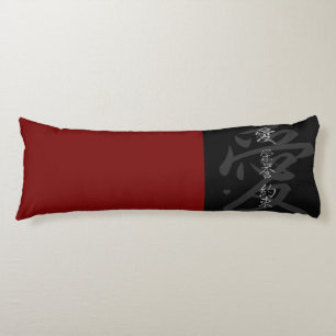 Japanese Symbol: Love Honour Promise Body Cushion
