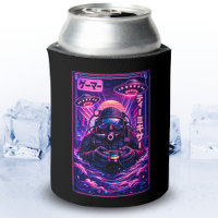 Japanese Synthwave Sci Fi UFO Scuba Cool Gamer