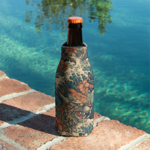 Japanese Tattoo Art Bottle Cooler