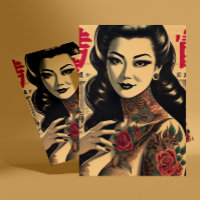 Japanese Tattooed Pin-up