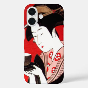 Japanese Tea Ceremony Art Print iPhone 16 Case