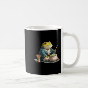Japanese Tea Ceremony Costume For Frog And Japan L Coffee Mug