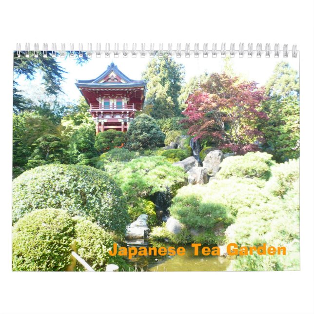 Japanese Tea Garden Calendar (Cover)