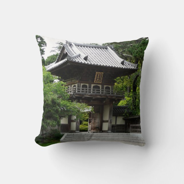 Japanese Tea Garden in San Francisco Cushion (Front)