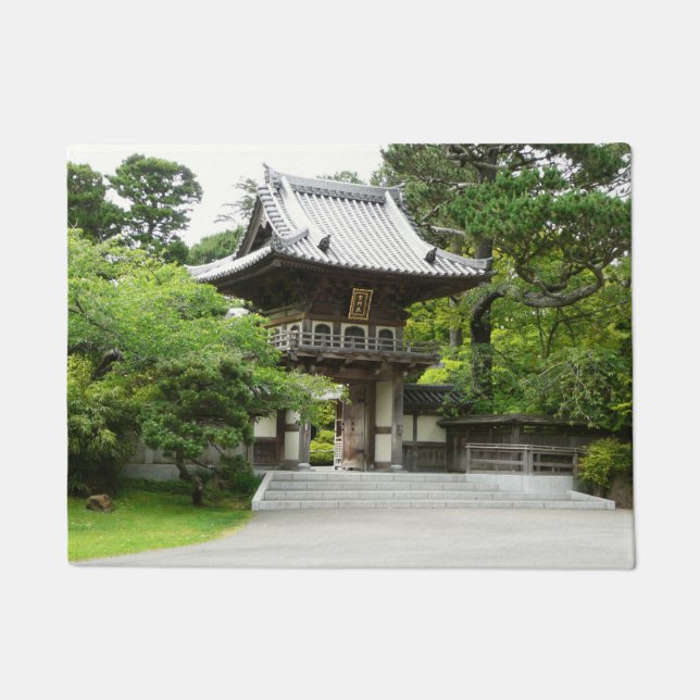 Japanese Tea Garden in San Francisco Doormat (Front)