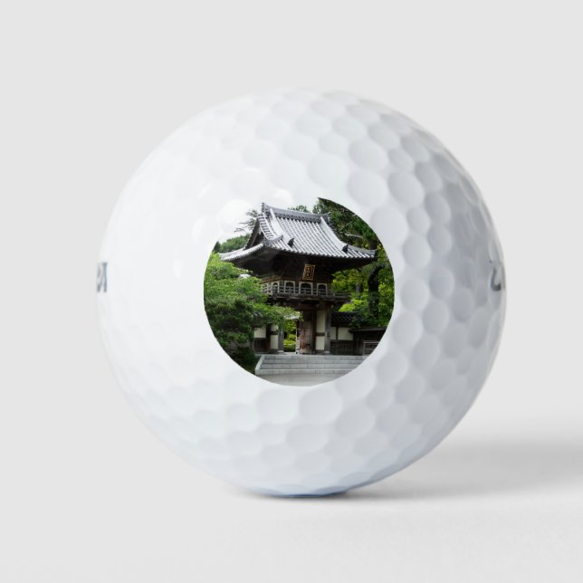 Japanese Tea Garden in San Francisco Golf Balls (Front)